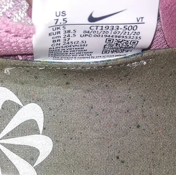 Nike Air Vapormax 2020 Flyknit Pink Sneakers Women's FK Shoes Excellent - Picture 11 of 13